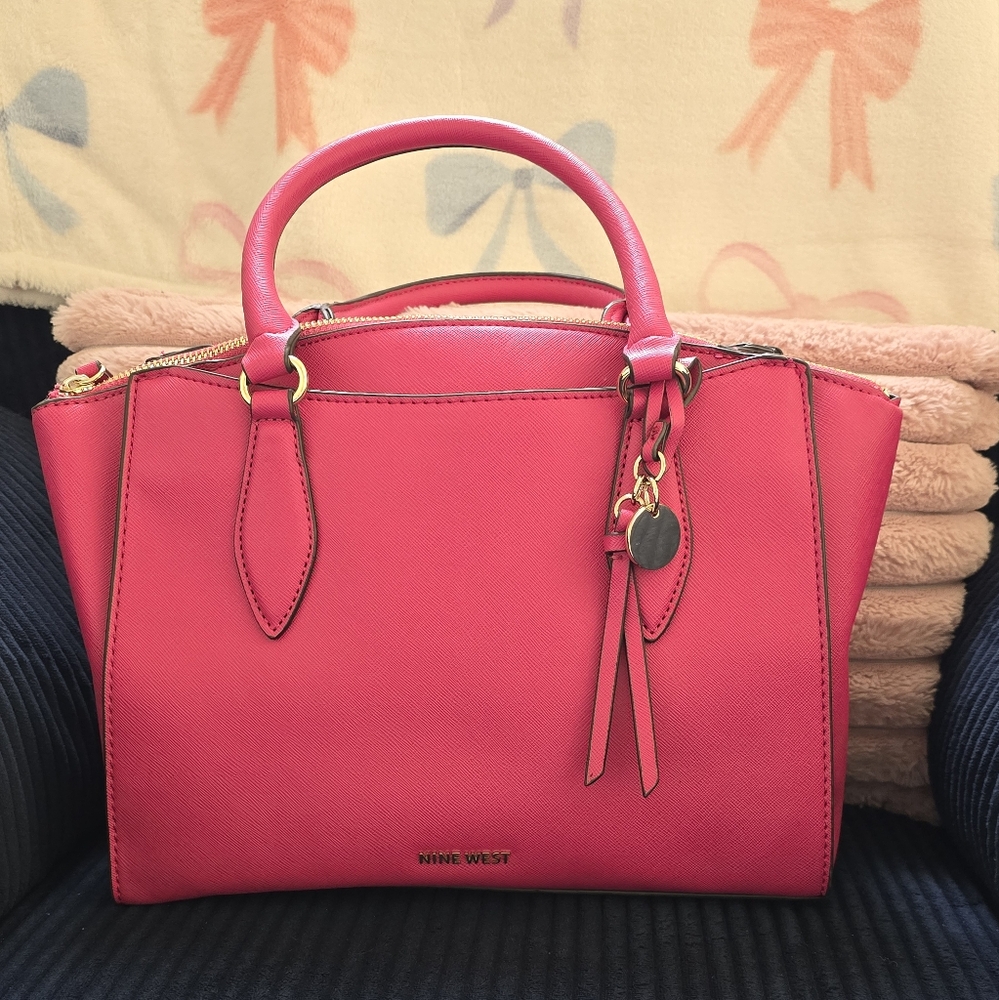 Nine West Paisley Jet Set Satchel